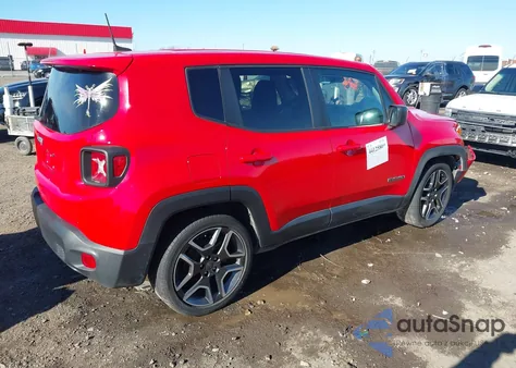 2021 Jeep Renegade Jeepster Fwd z USA, uszkodzony, nr VIN ZACNJCAB8MPM38413